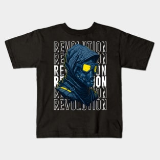 Cyborg Revolution Kids T-Shirt